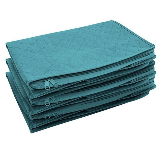 1PC Anti-dust Wardrobe Clothes Storage Box Foldable Home Storage Organizer Bags Portable Storage Bags