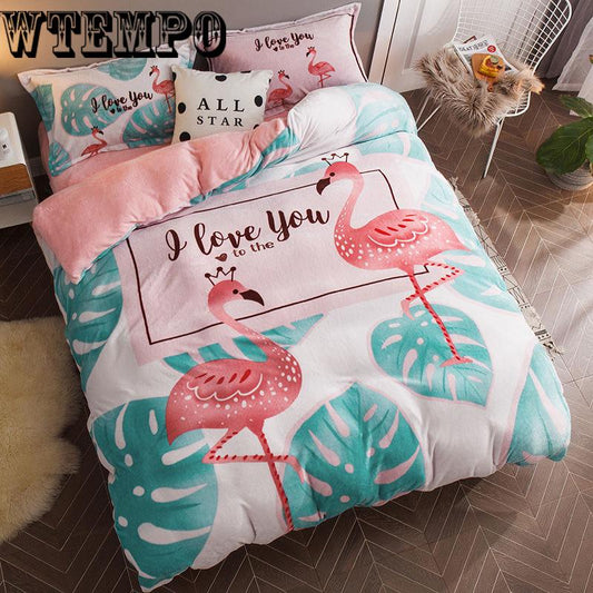 Fashion Warm Coral Fleece Sofa Flannel Sheetsquilt Blanket
