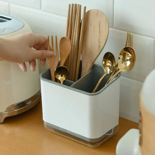 Chopsticks Basket Rack Holder Multifunctional Drain Chopsticks Cage Household Chopsticks Cage Chopstick Tube Kitchen Tableware Spoon Storage Box