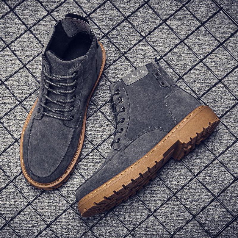 Winter boots Large size boots Outdoor Snow boots Non-slip Wear resistant Martin boots Men's