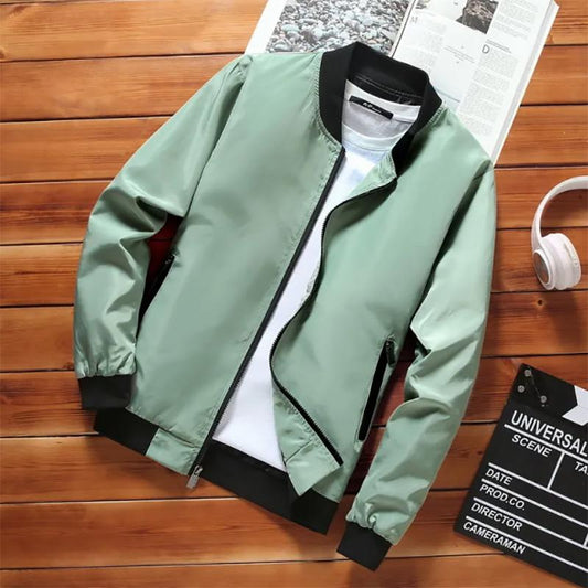 Autumn and Winter New Men's Jackets Youth Korean Trend Casual Plus Size Jacket