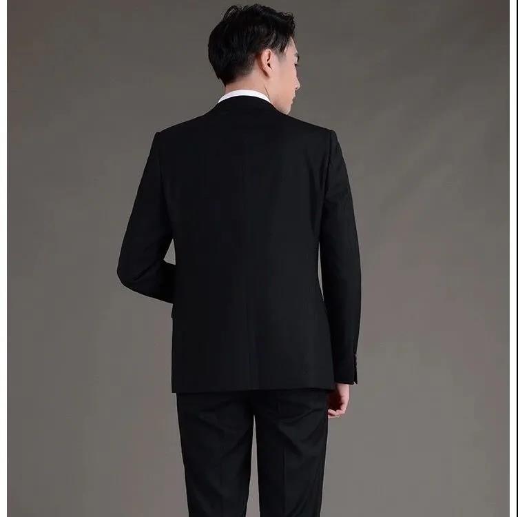 Five-piece Suit Suit Male Young and Middle-aged Business Professional Formal Wear Large Size Suit Loose Casual Men's Wedding Dress Best Man Suit