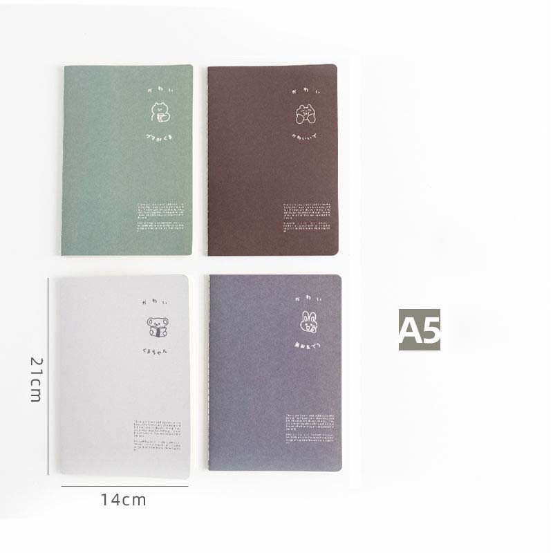 Thickened Car Line Book Set Soft Surface Copy Homework Book Student Stationery