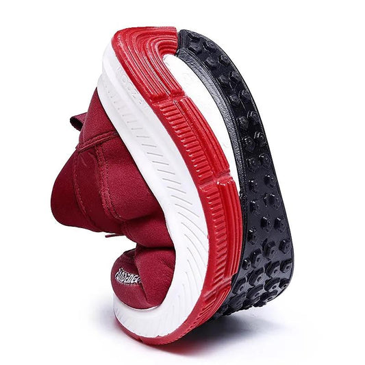Women's Winter Fleece Thickened Cotton Shoes Walking Shoes Elderly Non-slip Warm Cotton Shoes