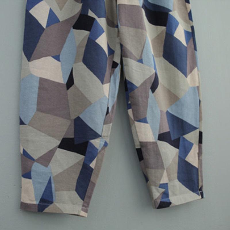 Ladies Summer Sports Pants Loose and Slim Leggings Bloomers Casual Harem Pants High Waist Thin Sections Versatile
