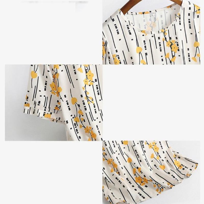 Ice Silk T-shirt Middle-aged and Elderly Women's Summer High-end Western-style Fashion Large Size Printing Loose Belly Cover Thin Mother's Top