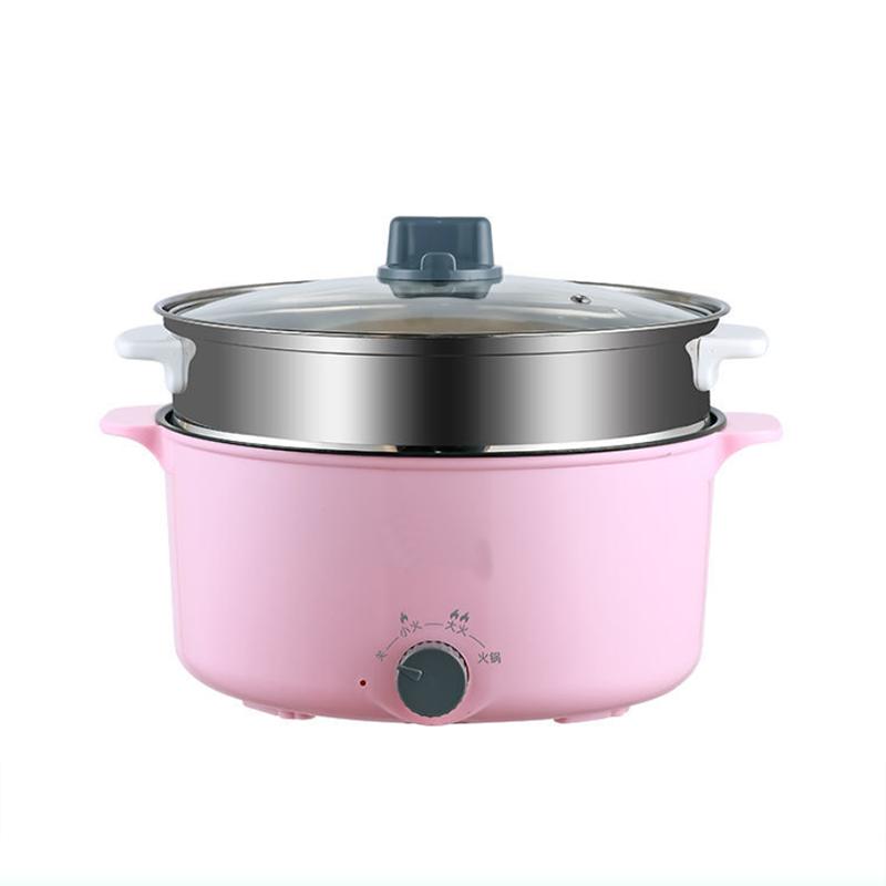 Stainless Steel Pot Multi-function Noodle Cooking Pot Dormitory Instant Noodles Small Pot Cooking Integrated Mini Student Pot
