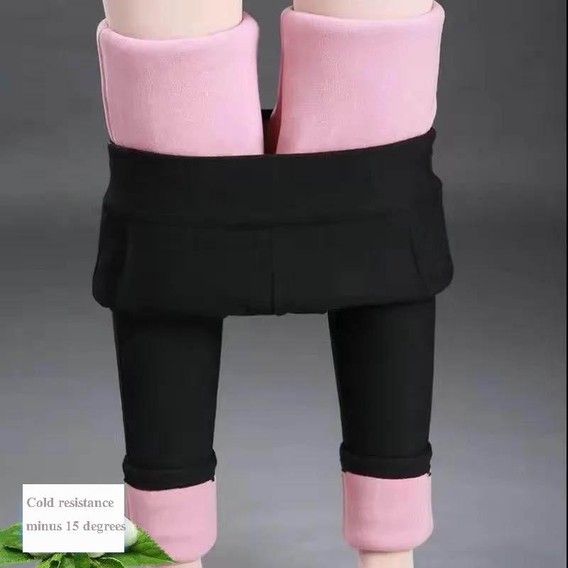 Plus Velvet Sweatpants Women's Fall/winter Wear Loose Loose Feet All-match Plus Velvet Thickened Straight Casual Pants