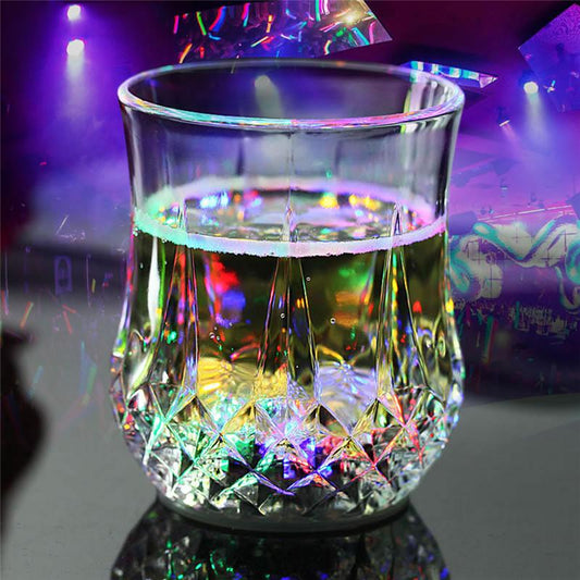 LED Automatic Flashing Cup, Light Up Mug Wine Beer Glass Whisky Shot Drink Cup for Party Bar Club