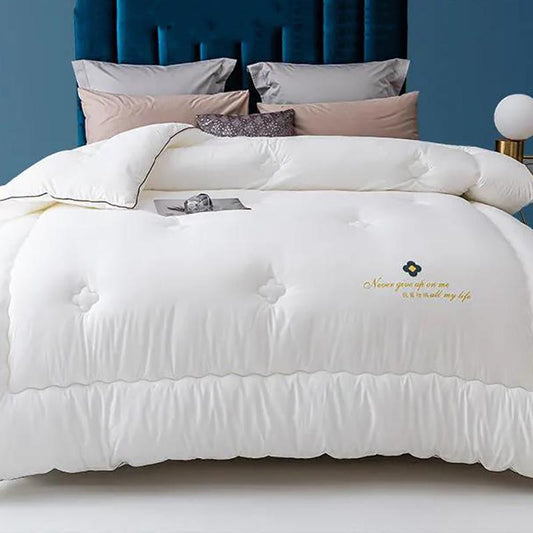 Four Seasons Thick Warm White Goose Down Winter Quilt Genuine Duvet Clearance Duck Down Air-conditioning Quilt Core