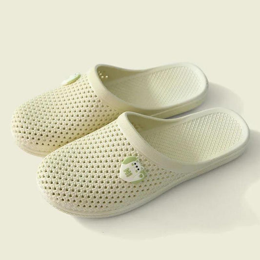 Summer Home Baotou Hole Shoes for Indoor and Outdoor Wear Non-slip Bathroom Shoes Household Sandals and Slippers