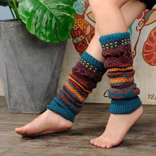 Ethnic White Socks Autumn and Winter Piles Piles Socks Korean Edition Tide Socks Children In South Korea College Wind