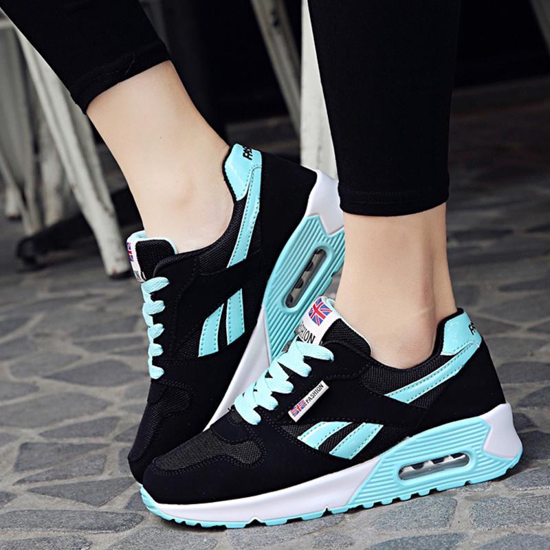 Women Korean Women Shoes Tennis Shoes Outdoor Walking Shoes Sneakers Women Pink