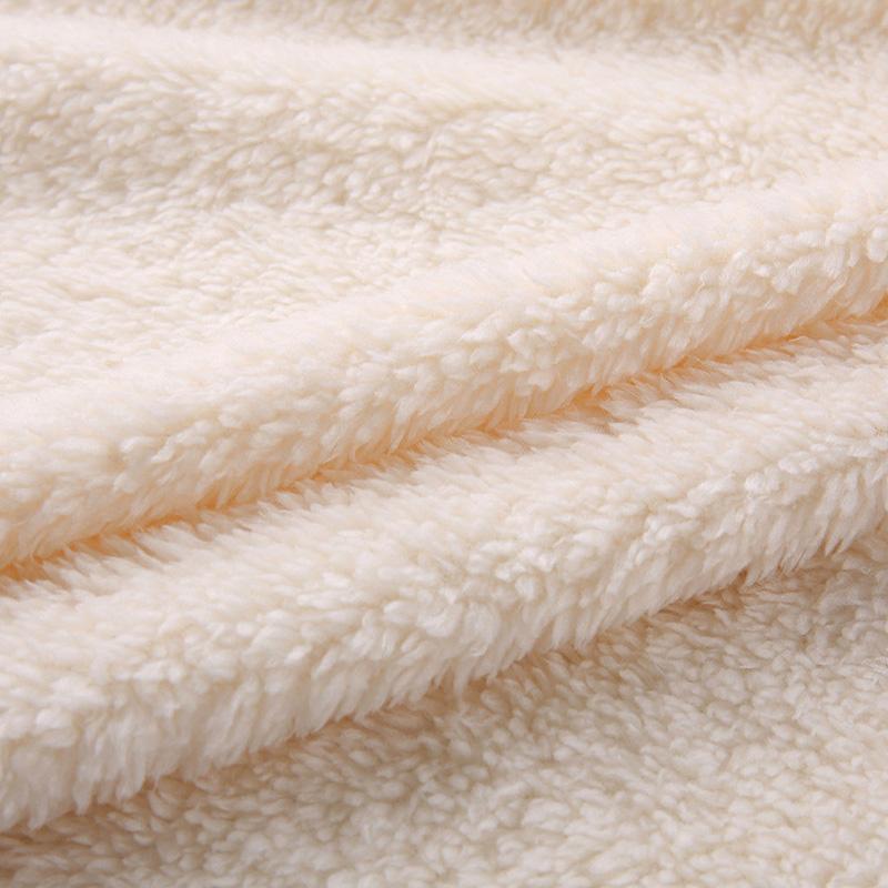Women's Winter Plush Homewear Leisure 3-piece Pajamas Set Long-sleeved Vest Shorts Sports Suits Outerwear Suits