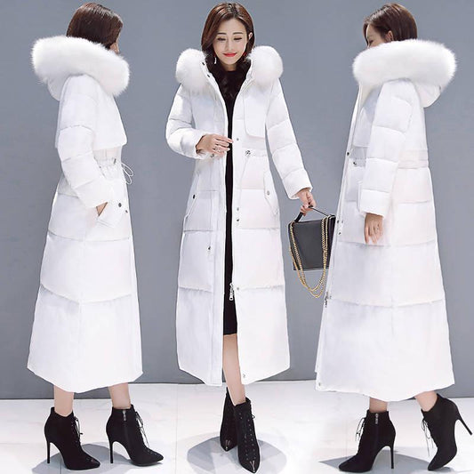 Fashion Women Winter Casual Hooded Down Cotton Cotton-padded Jackets Warm Outwear