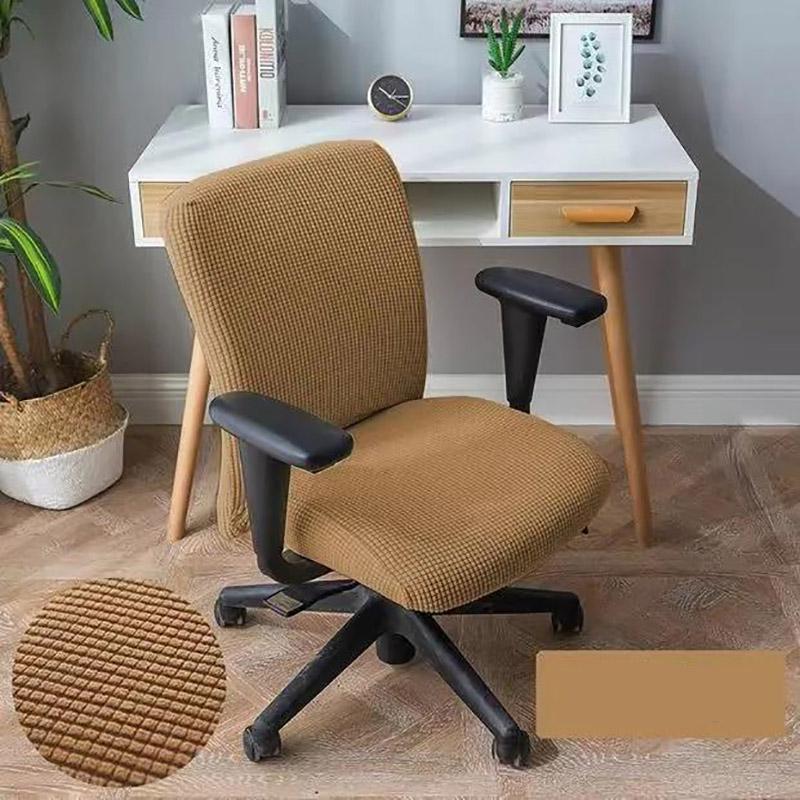Office Computer Swivel Chair Cover Office Seat Cushion Elastic Chair Cover