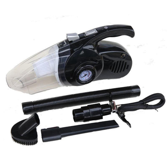Car Vacuum Cleaner Wet and Dry Dual Purpose Car Home Dual Purpose Car Air Pump for Tire Pressure Measurement Four In One 12V High Power Universal