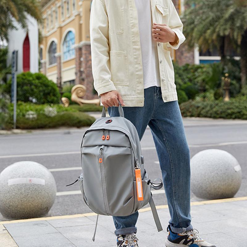 Backpack High School Junior High School Students Schoolbag Men's Trend Korean Leisure Travel Large-capacity Computer Bag