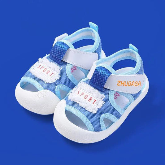 Baby's Summer Sandals Soft Soled Baby Walking Colorful Shoes Children's Antiskid and Kickproof Casual Flat Shoes