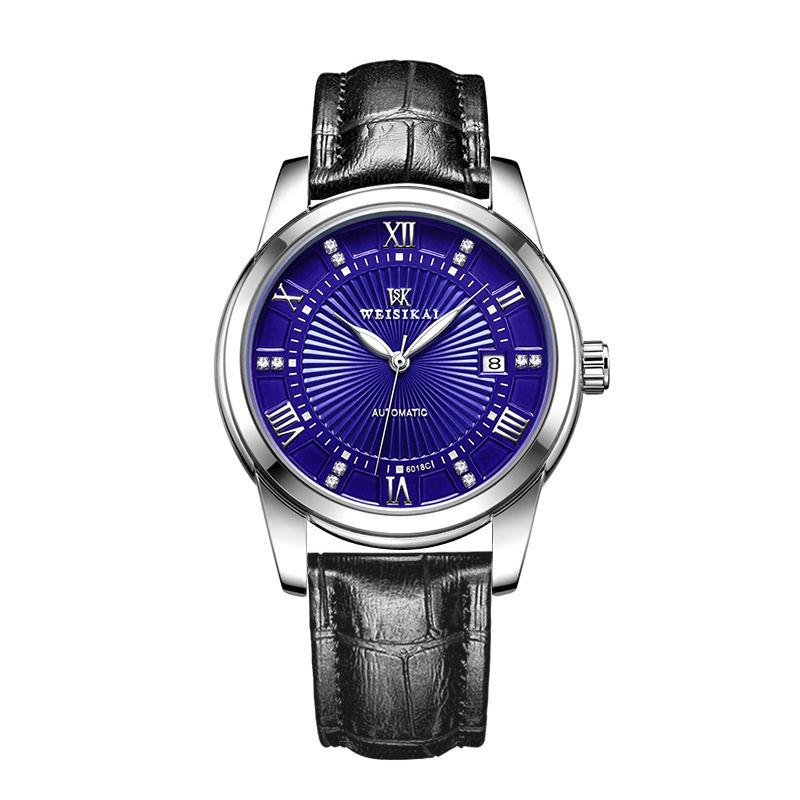 Automatic Machinery Men's Watches Top Brand Luxury Tourbillon Business Clock Steel Waterproof Watch