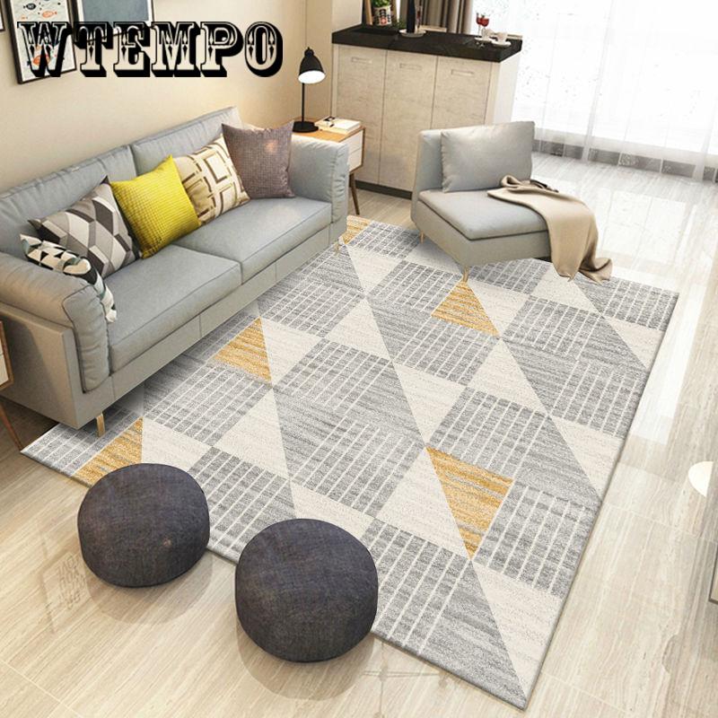 Carpet Modern Coffee Table Bedroom Living Room Footpad Non-slip Carpet Decoration Living