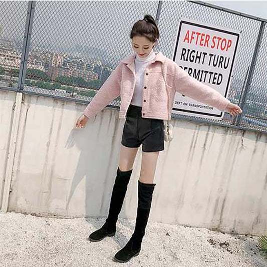 Winter Bubble Coat Women Solid Oversized Short Jacket Female Hooded Padded Jacket Parkas Mujer