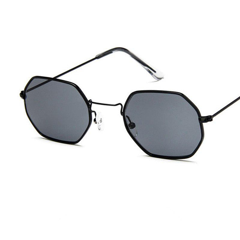 Fashion Sunglasses Women Brand Designer Small Frame Polygon Clear Lens Sunglasses Men Vintage Sun Gl