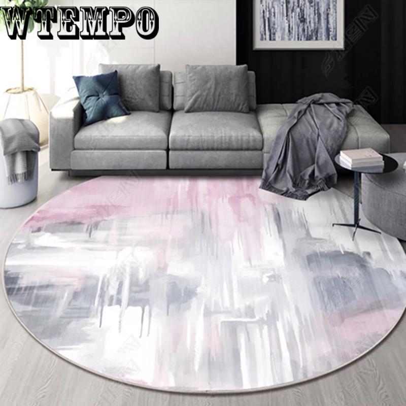 Household American Carpet Round Carpet Bedroom Carpet Study Carpet Living Room Anti-skid Carpet