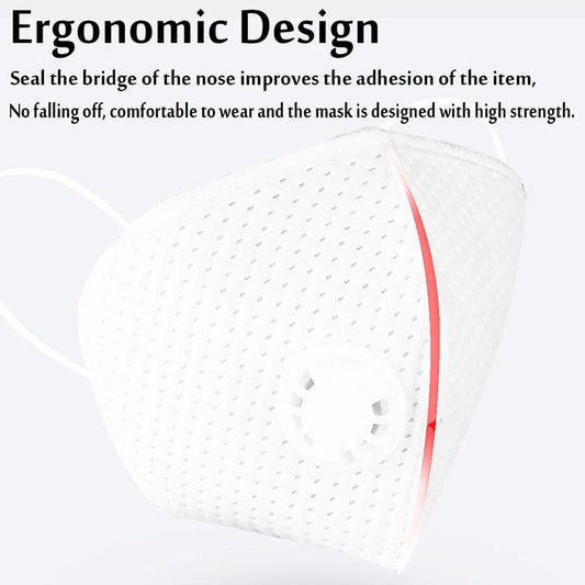 Children KN95 Mask Anti-formaldehyde PM2.5 Anti-fog Protective Breathable Respirator Reusable