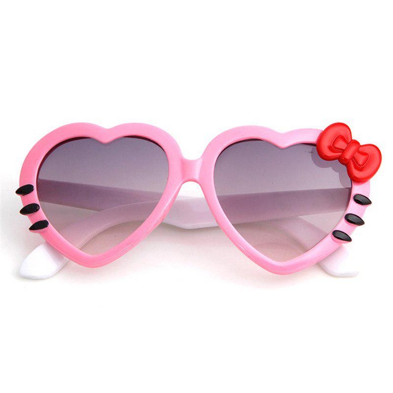2019 New Fashion Kid's Sunglasses Boys Girls Child Lovely Cartoon Love Heart Sun Glasses Eyewear UV4