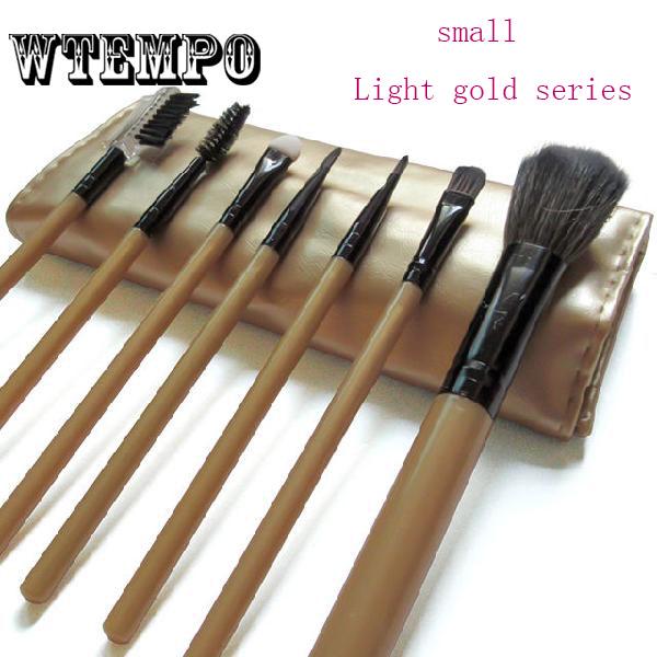 5/7/12 pcs of Man-made Fiber Portable Suction Buckle Bag Makeup Brush