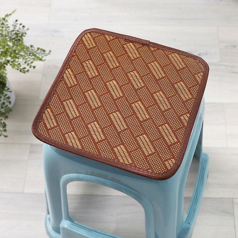 Summer Thickening Non-slip Rattan Seat Cushion Office Chair Cushion Car Seat Dining Chair Cushion Student Stool Cushion