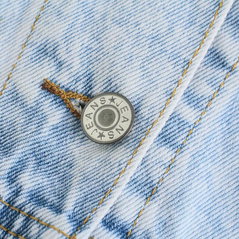 Ladies Spring and Autumn Short Denim Outer Solid Color Looks Thin and Comfortable Autumn Women's Clothing