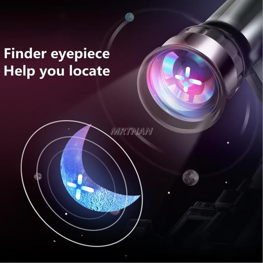 High-definition Refracting Telescope, High-quality Deep-sky Starry Sky, Lunar Telescope, Powerful Zoom Night Vision Telescope