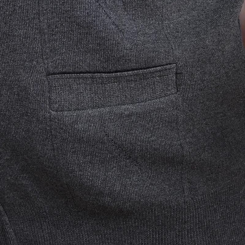 Spring and Autumn Middle-aged and Elderly Woolen Vest Men's Sleeveless Knitted Cardigan Spring and Autumn Thin Vest