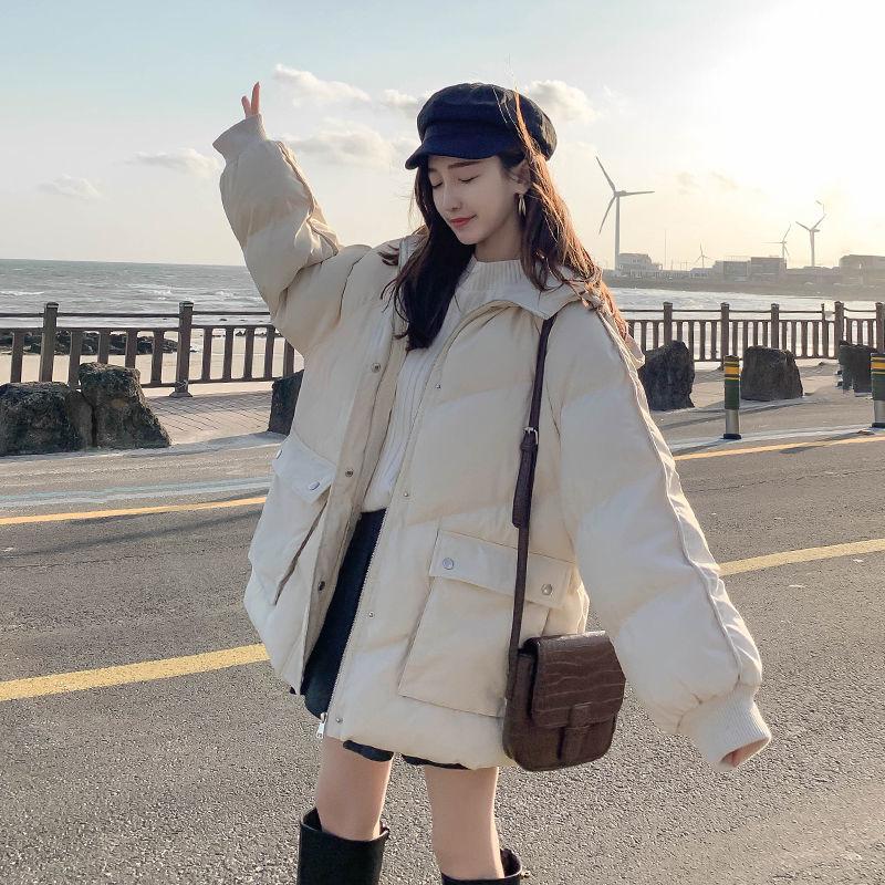 Bread Clothes Korean Style Loose Cotton Clothes Oversize Tide Cotton Clothes Women's Short Winter Thickening