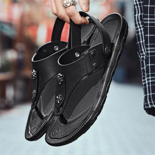Deodorant Trend Flip-flops Korean Style Platform Flip Flops Men's Slippers Men's Non-slip