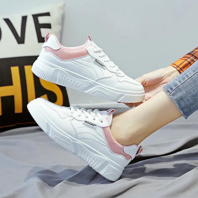 Spring and Autumn White Shoes Women's Shoes All-match Women's Shoes Ins Tide Shoes Casual Sports Shoes