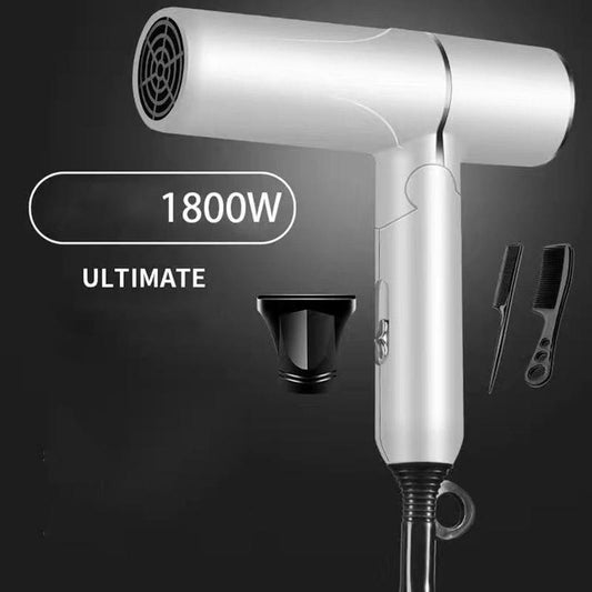 1800W High Power Hair Dryer Set Blu-ray Hair Care Hot/cold Hair Dryer Barber Equipment for Home Hair Salon