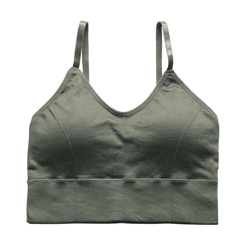 Sports Bra Yoga Fitness Vest Outdoor Running Shockproof Breathable Sports Underwear