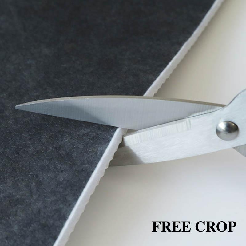 PVC Door Pad Entry Door Leather Floor Bathroom Bathroom Foot Pad Can Be Cut Riders 50 * 80/60 * 90cm Floor Matsu-style