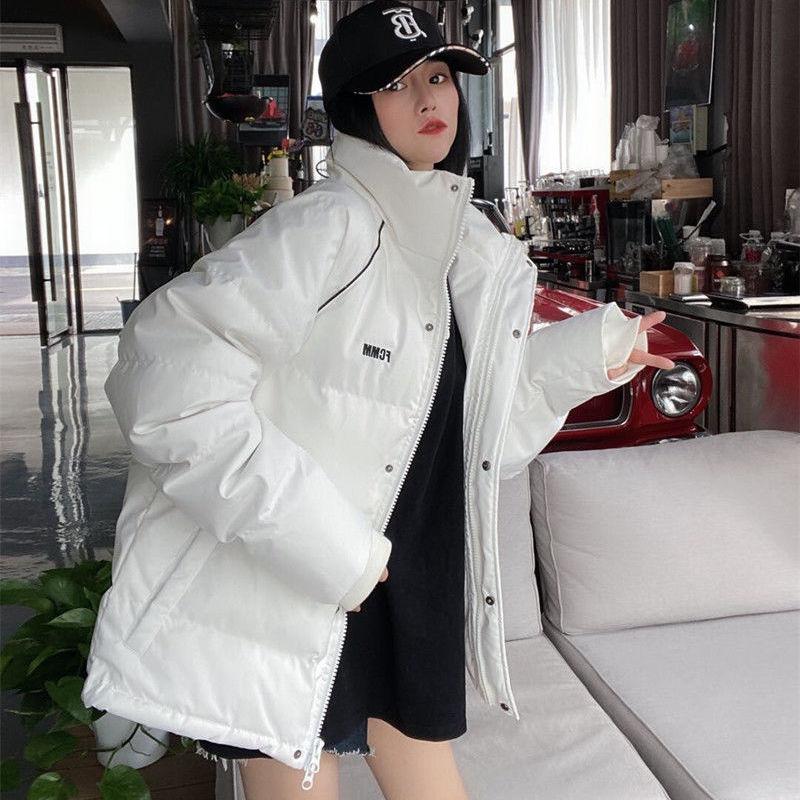 Down Jacket Women Thick Coat Short Bread Suit Couple Style Trendy Outfit