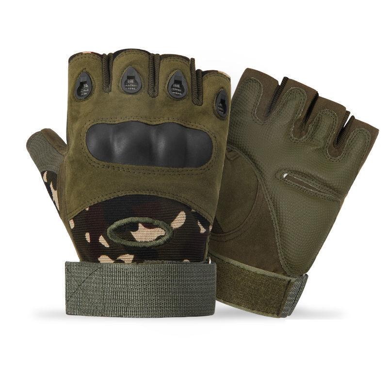 Sports Half Finger Gloves Male Special Forces Fighting Boxing Training Outdoor Mountaineering Cycling Fitness Military Training Tactical Gloves