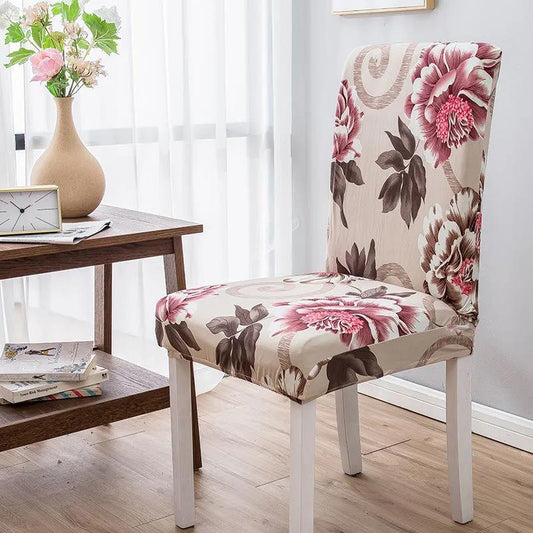 Dining Chair Cover Elastic All-inclusive Universal Chair Cover Chair Home Fabric Protective Cover Cover Decoration