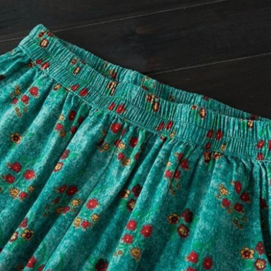 Cotton Casual Nine-point Pants Women's Trousers Summer Thin Pants Loose Radish Pants Harem Pants Old Pants Women
