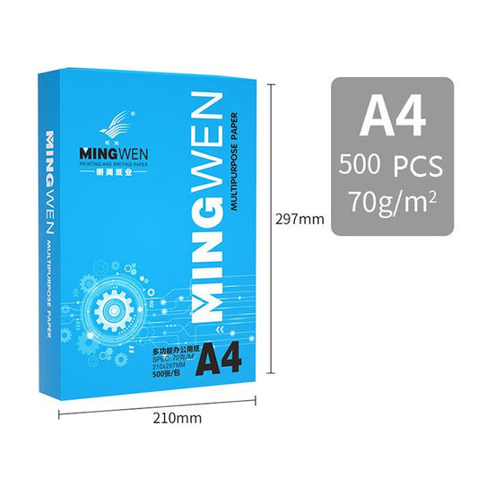 500pcs 500 Sheets of A4 Paper Printing Copy Paper School Office Supplies Draft A4 Paper