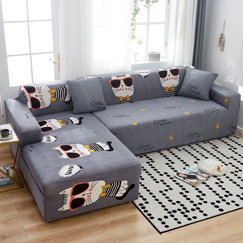Household Sofa Cover 1 Piece Set Washable Fashion Modern Elastic Sofa Seat Cover Four Seasons Universal Sofa Cushion Towel