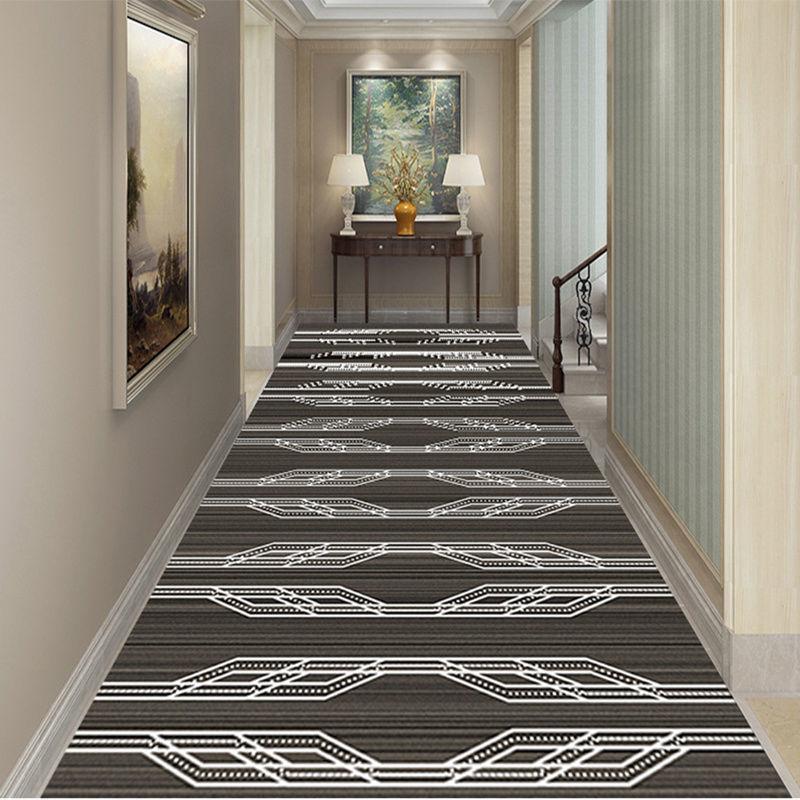 Corridor Carpet Hotel Aisle Stairs Long Strip Household Entrance Porch Ground Pad Non-slip Water Wash