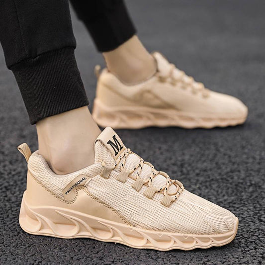 Mesh Breathable Casual Shoes Men's Sneakers Fashionable Men's Shoes Coconut Shoes Light Sneakers