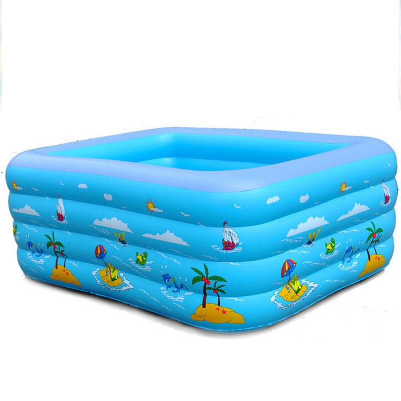 Children's Inflatable Swimming Pool Household Adult Super Large Thickened Folding Baby Swimming Bucket Baby Child Paddling Pool